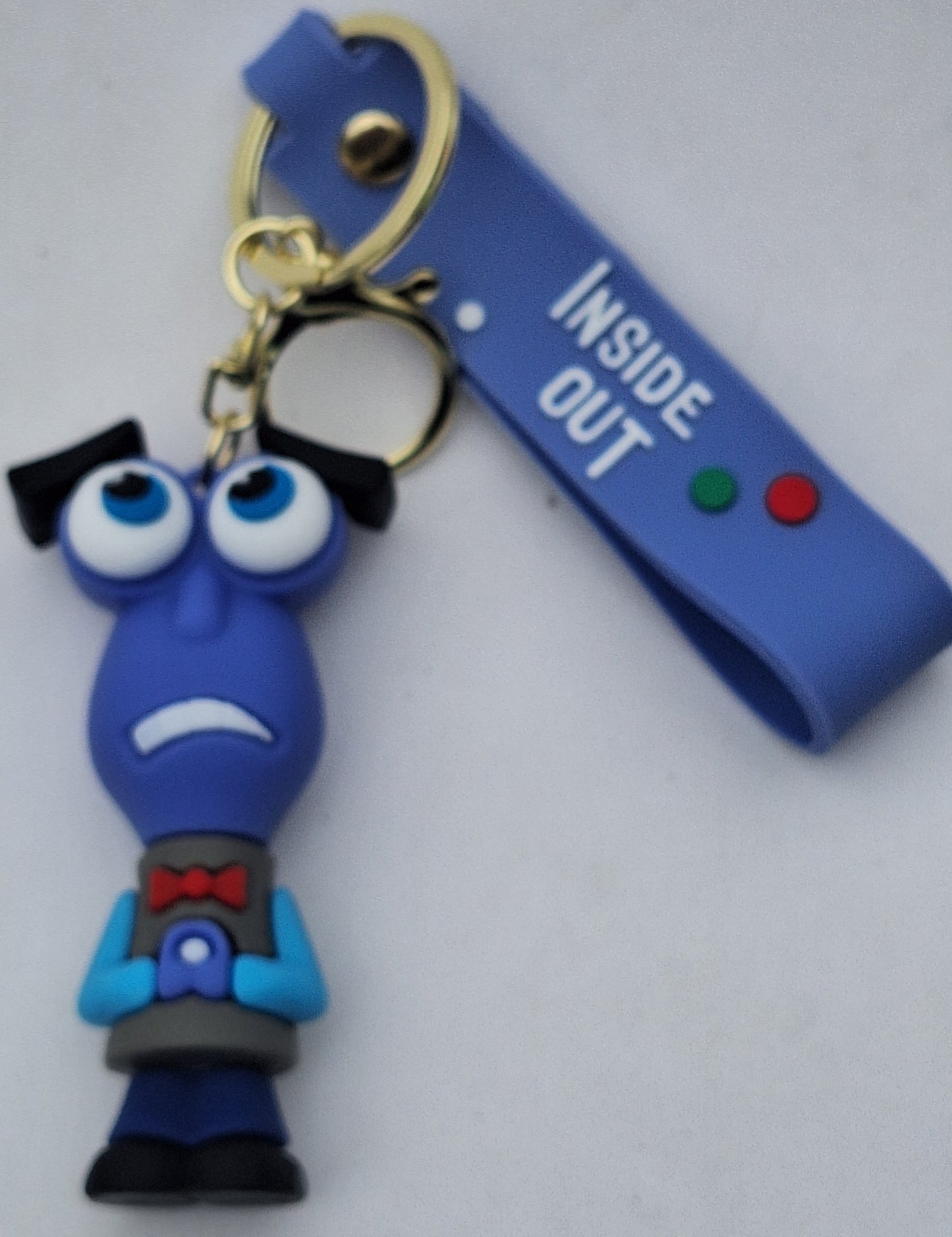 Llaveros colgantes Película Inside Out | Emociones 3D