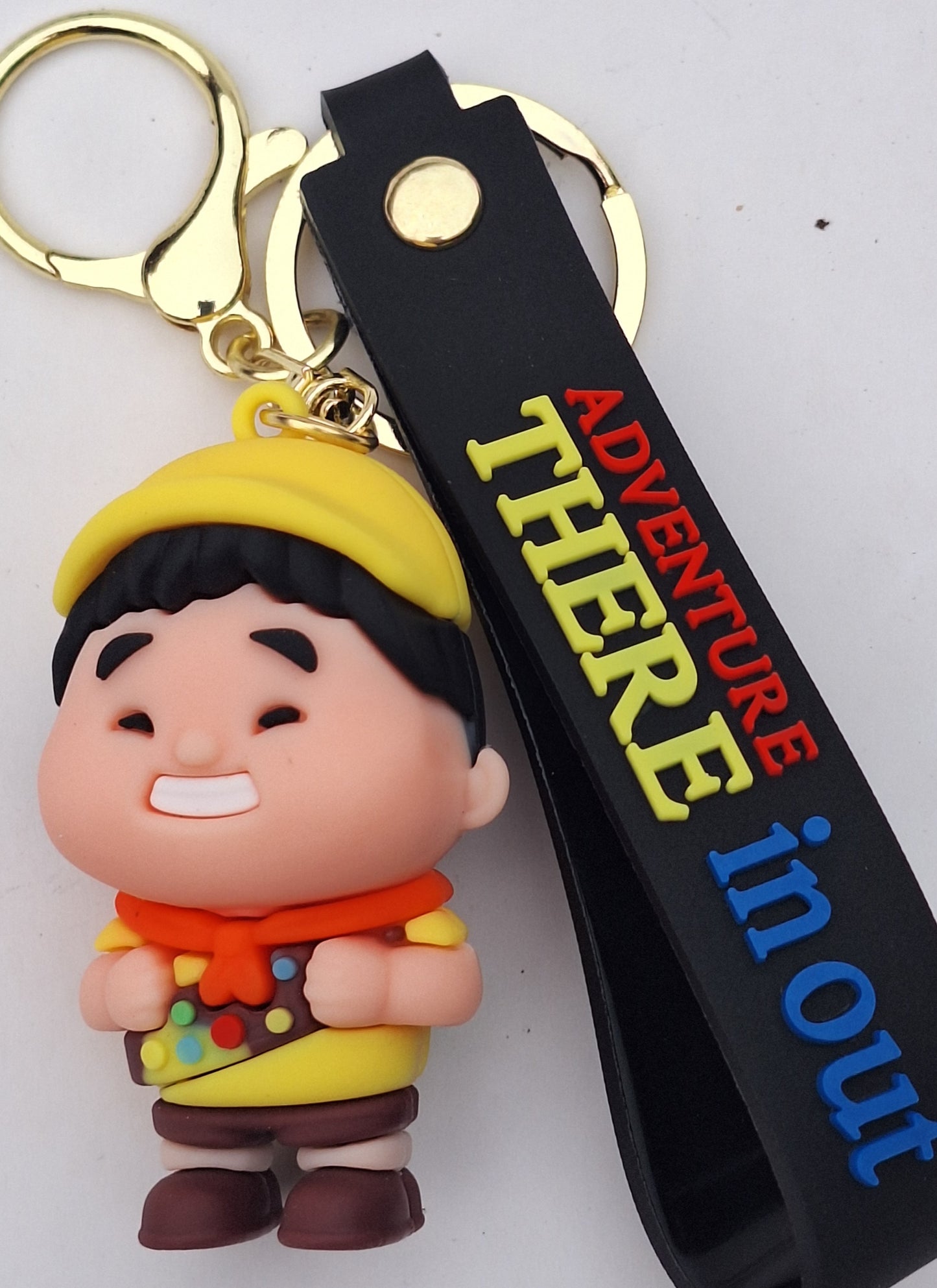 Llaveros colgantes "Up, Una Aventura de Altura" | abuelito "Carl " | NicoTap Ventas