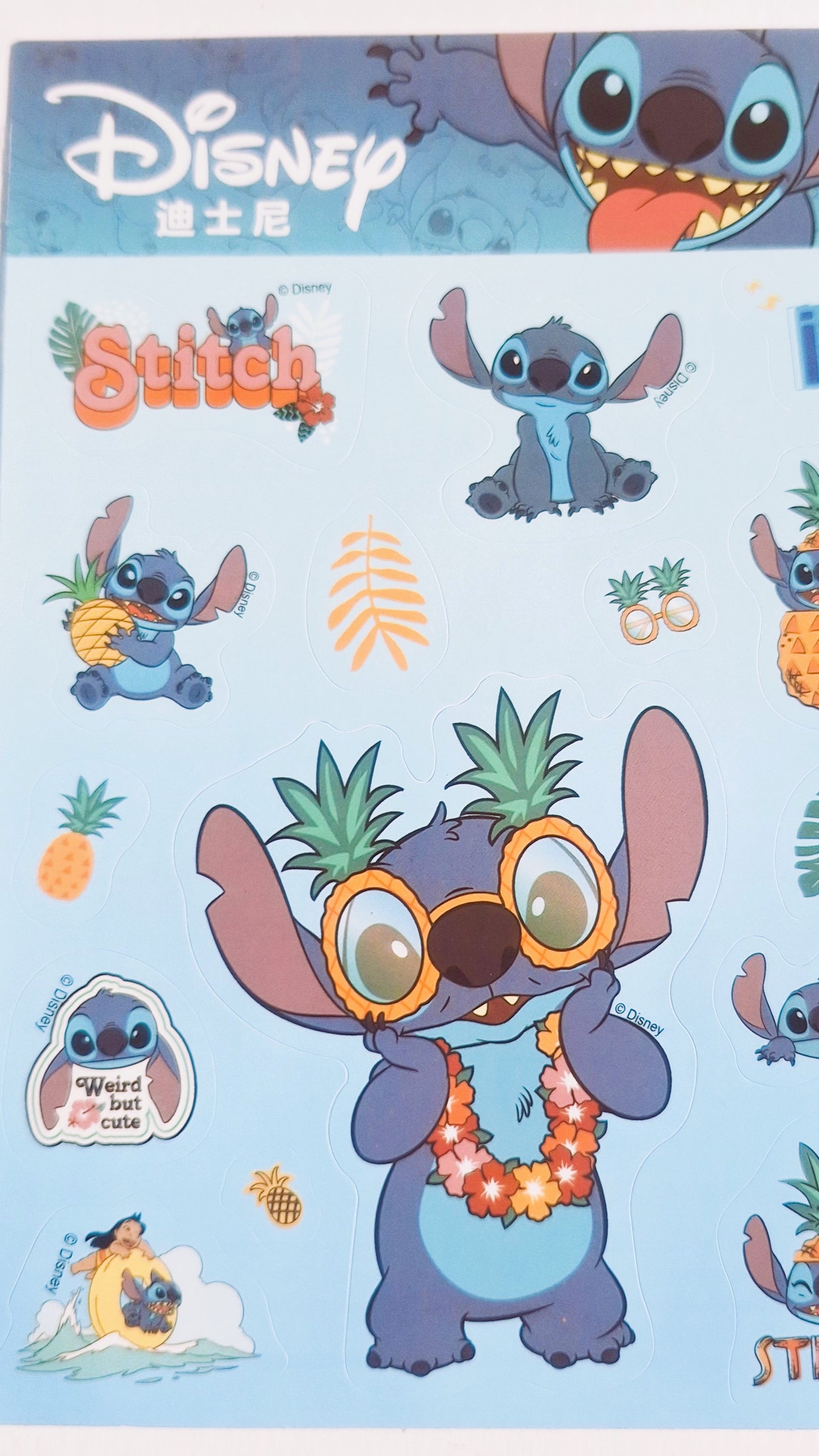 🎉 Stickers Stitch & Lilo – Pack Disney - 100 unid