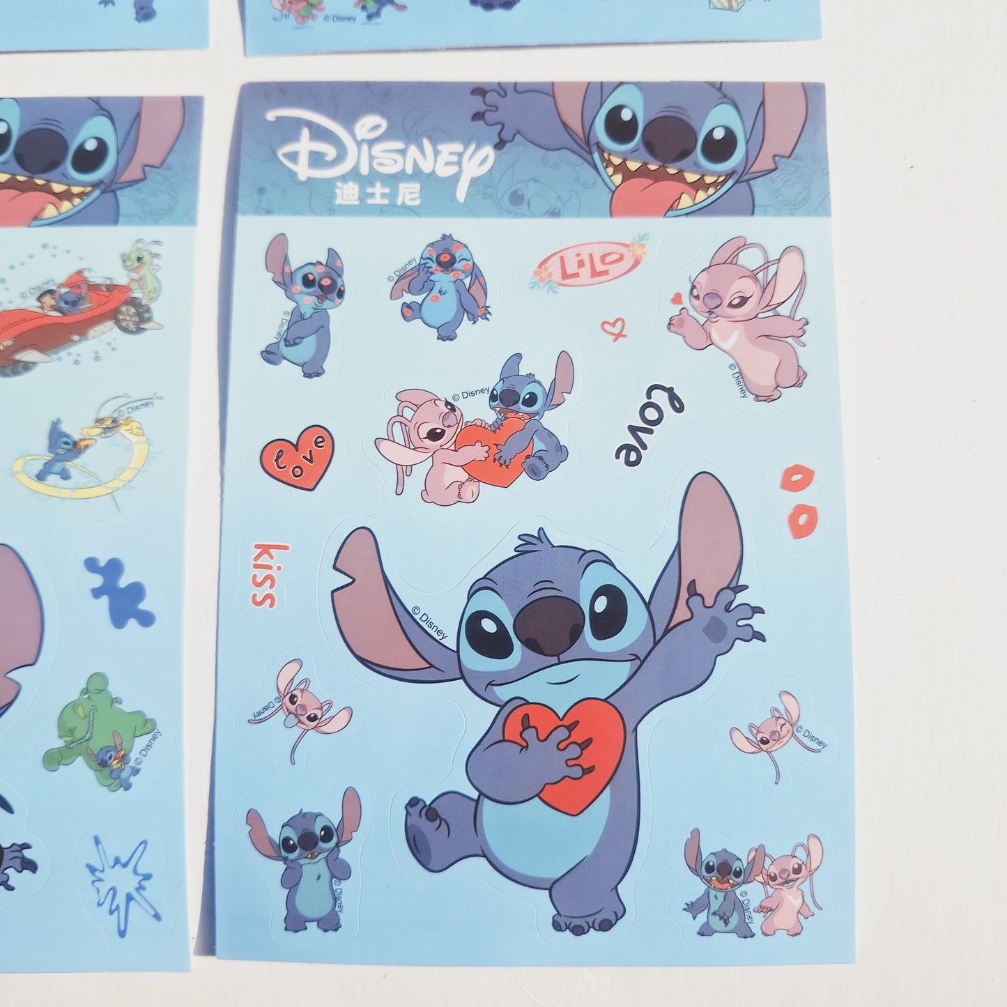 🎉 Stickers Stitch & Lilo – Pack Disney - 100 unid