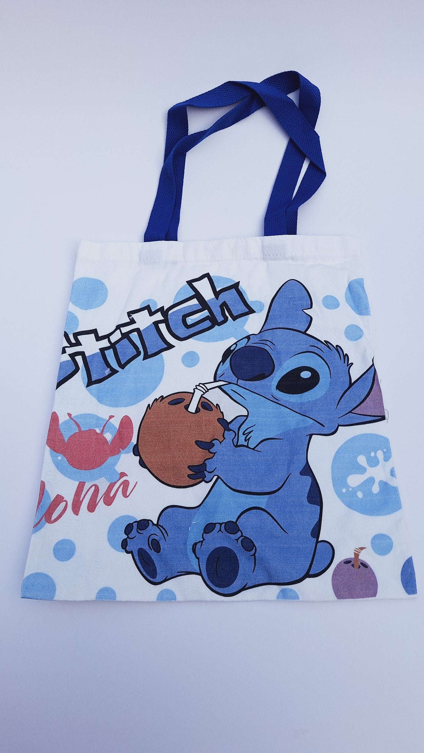 Bolso tote Stitch de lona – Diseño tierno y divertido | 2 Modelos disponibles