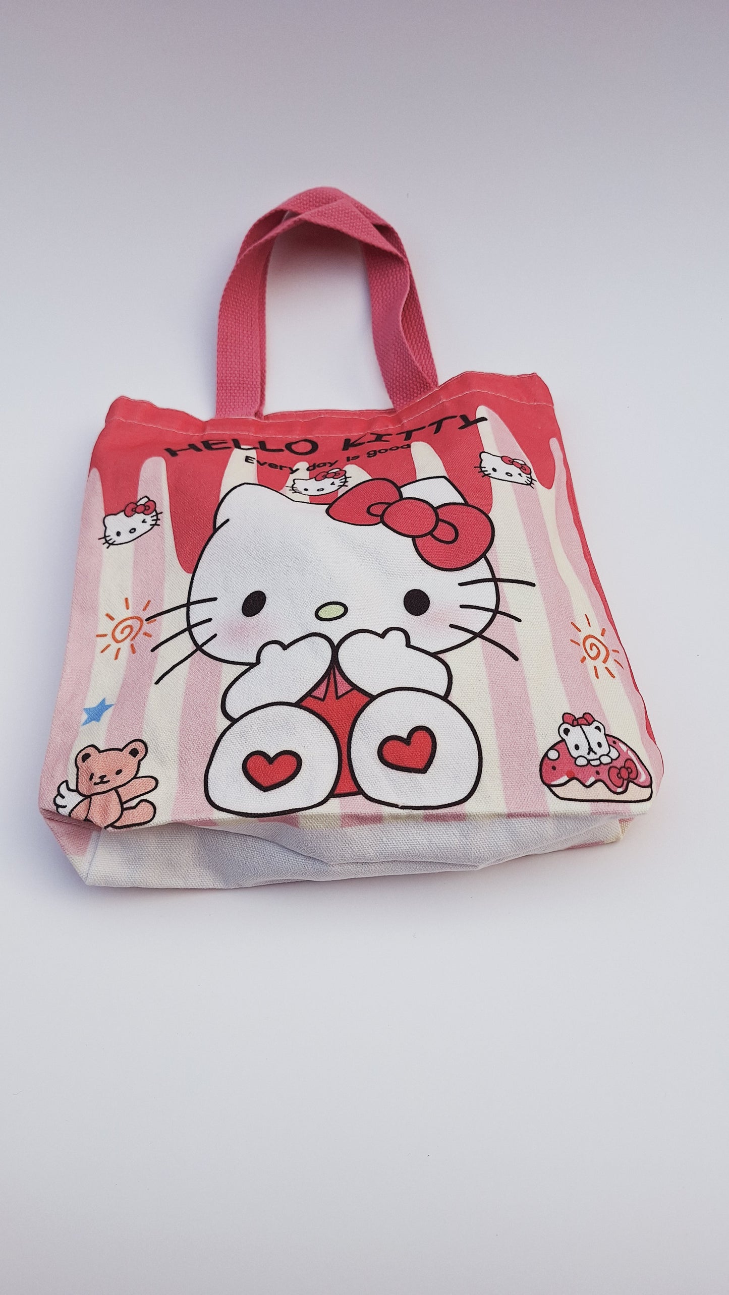 Bolso Tote Hello Kitty – Rosa- Kawaii y Práctico