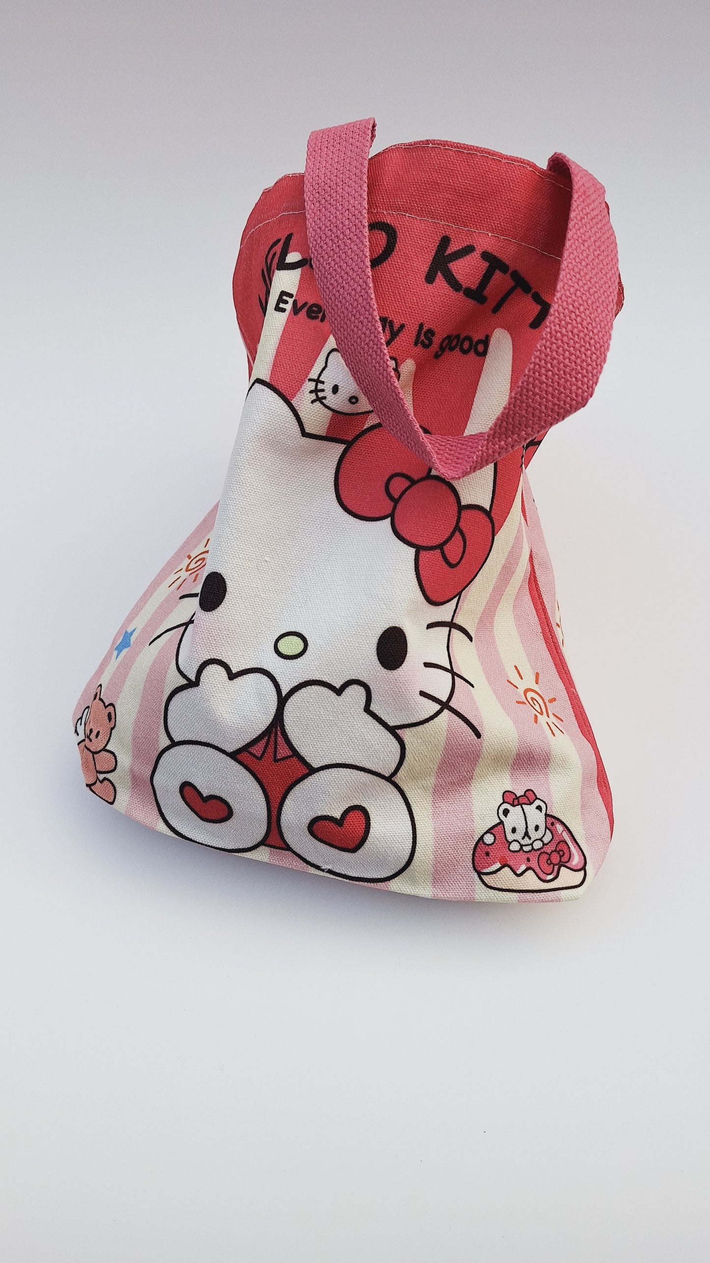 Bolso Tote Hello Kitty – Rosa- Kawaii y Práctico