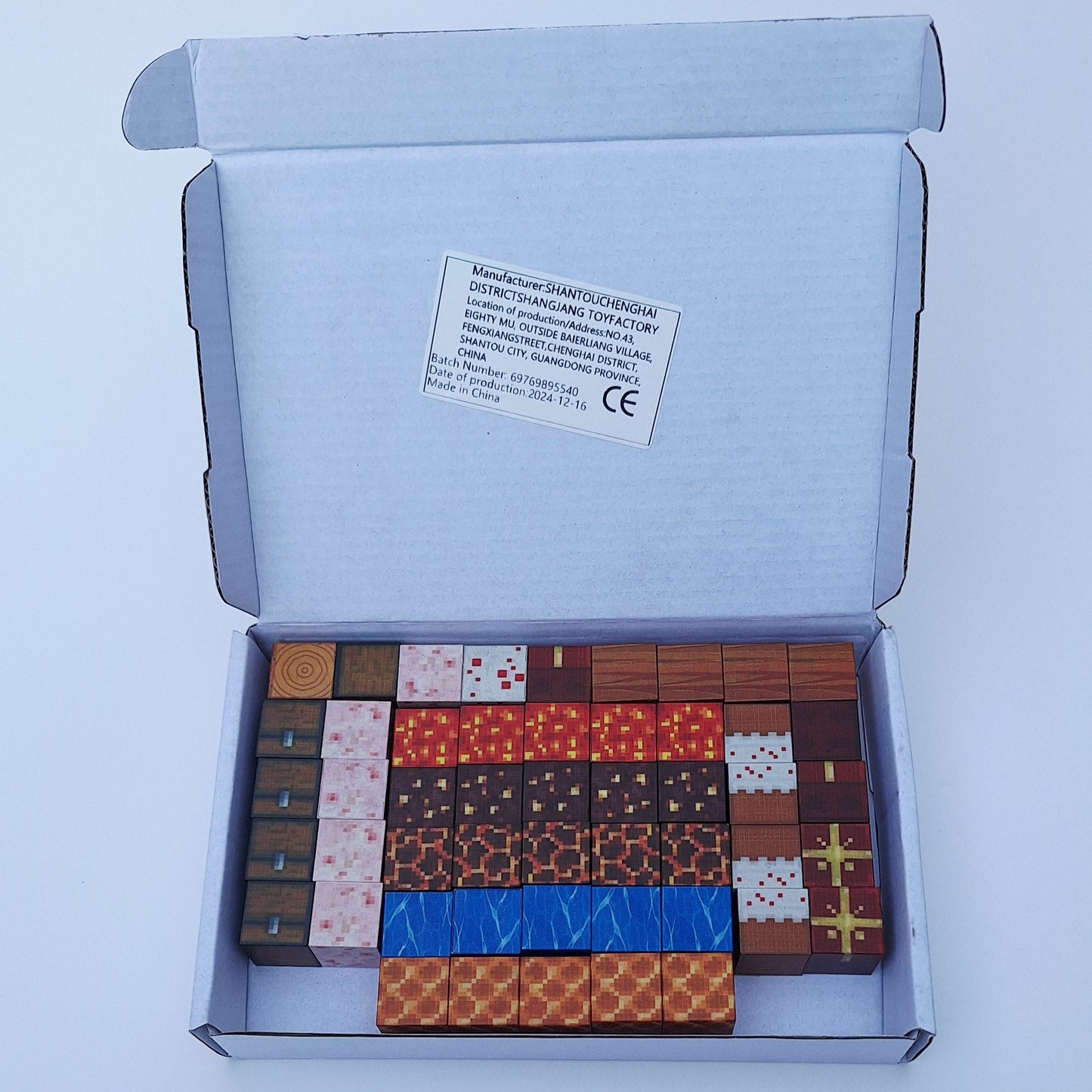 Set creativo cubos magnéticos – Inspirado en Minecraft - 50 piezas magnéticas