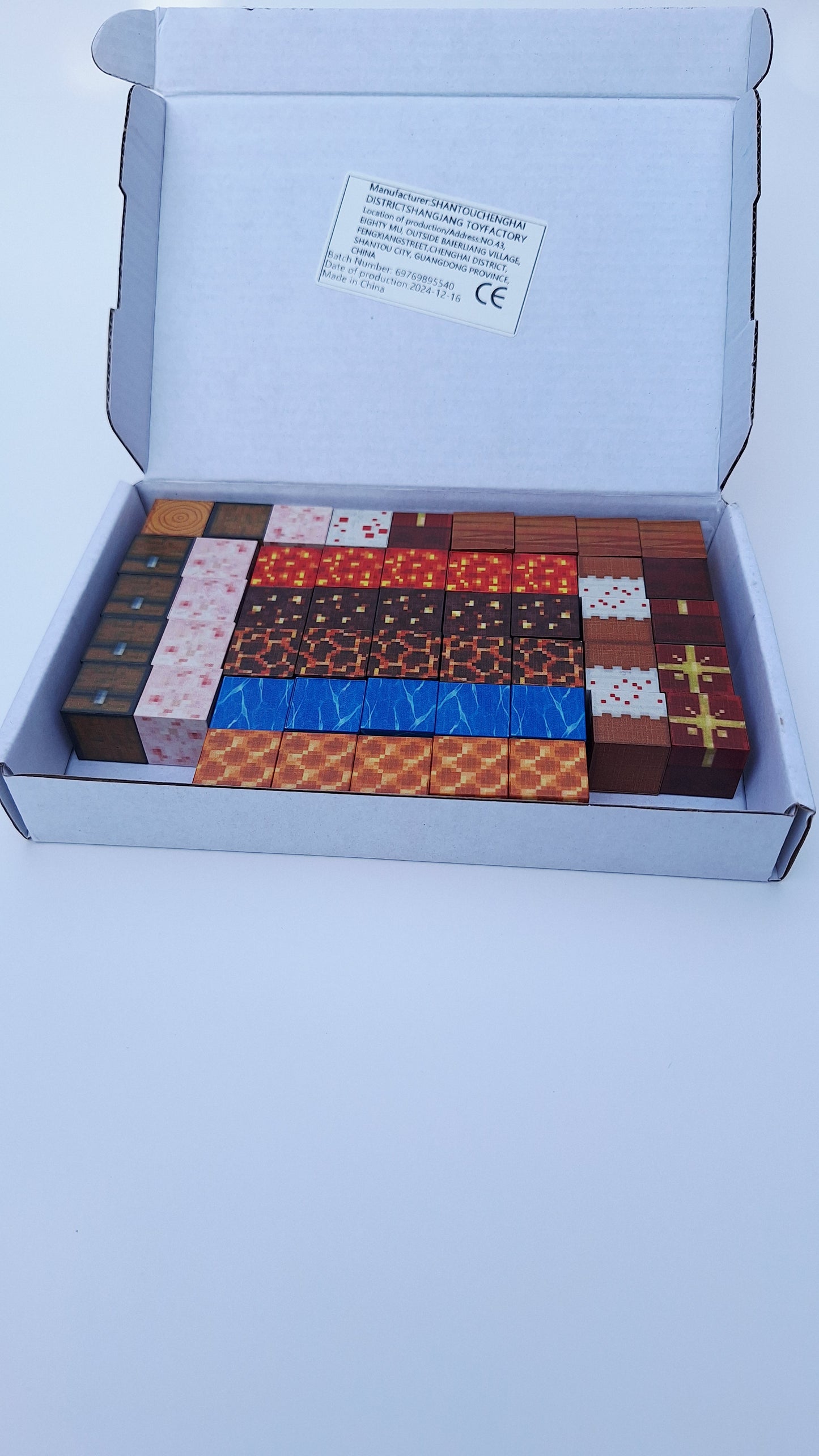 Set creativo cubos magnéticos – Inspirado en Minecraft - 50 piezas magnéticas