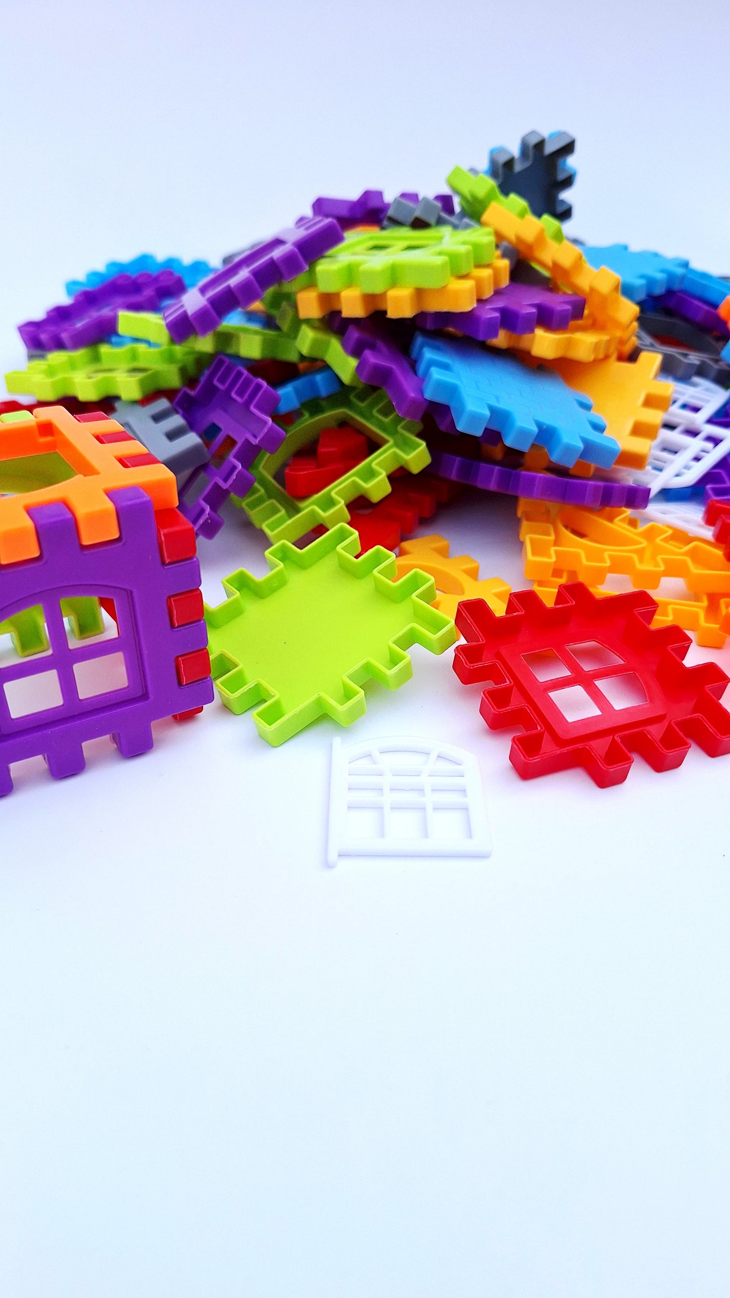 Set de 130 bloques didácticos de colores