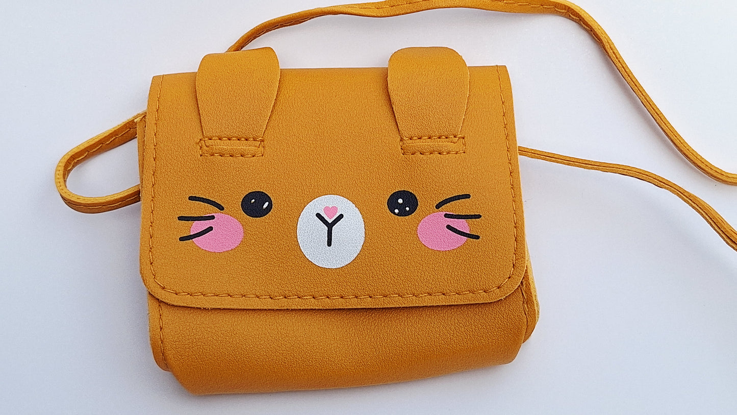 Mini bolso – Porta celular - Orejas de conejita - Cartera para niñas