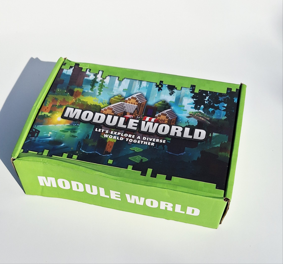 Set creativo cubos magnéticos “Mundo Modular” – Inspirado en Minecraft - 20 piezas magnéticas