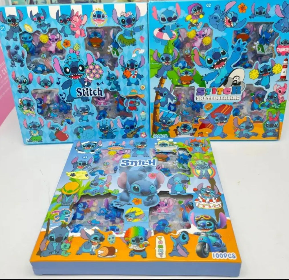 Stickers transparentes de Stitch – ¡Más de 300 diseños para decorar todo!