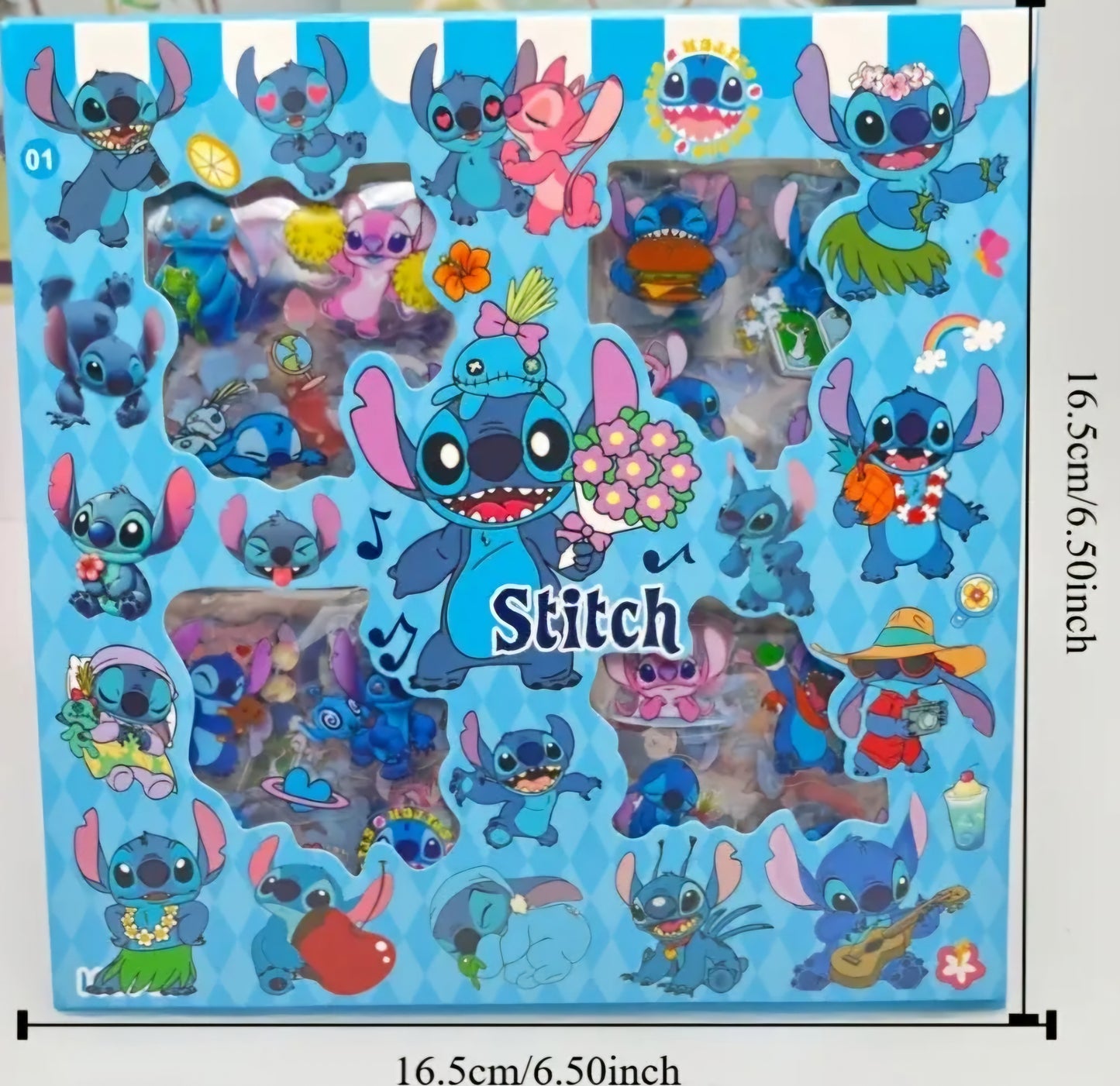 Stickers transparentes de Stitch – ¡Más de 300 diseños para decorar todo!