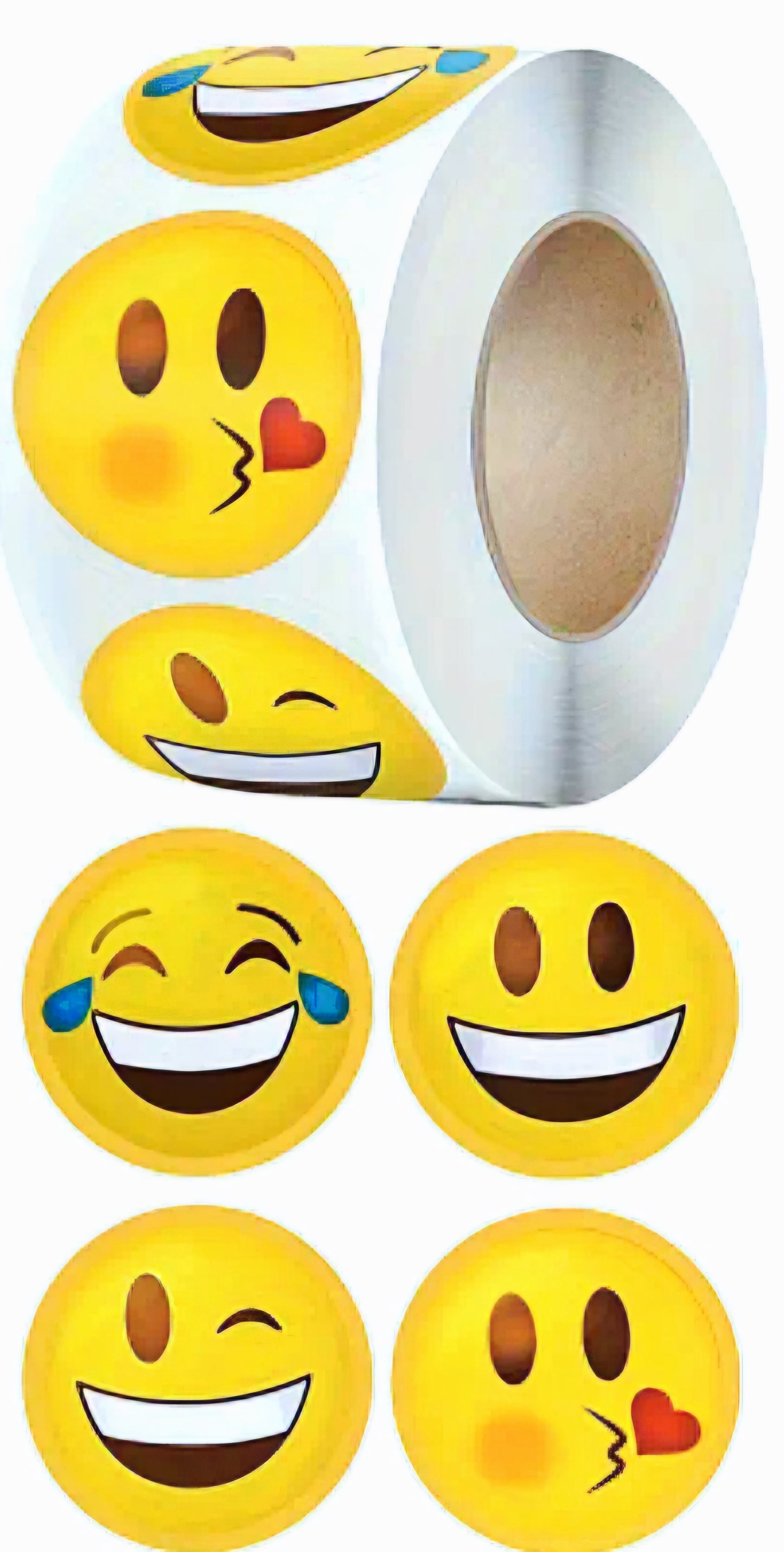 Stickers Emojis - 500 unidades
