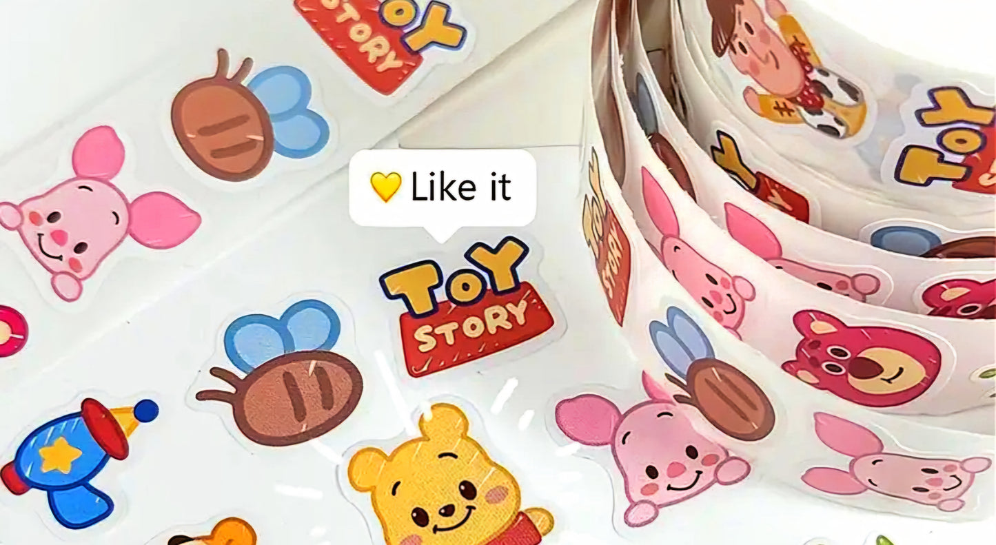 Stickers Serie Toy Story - 500 unidades
