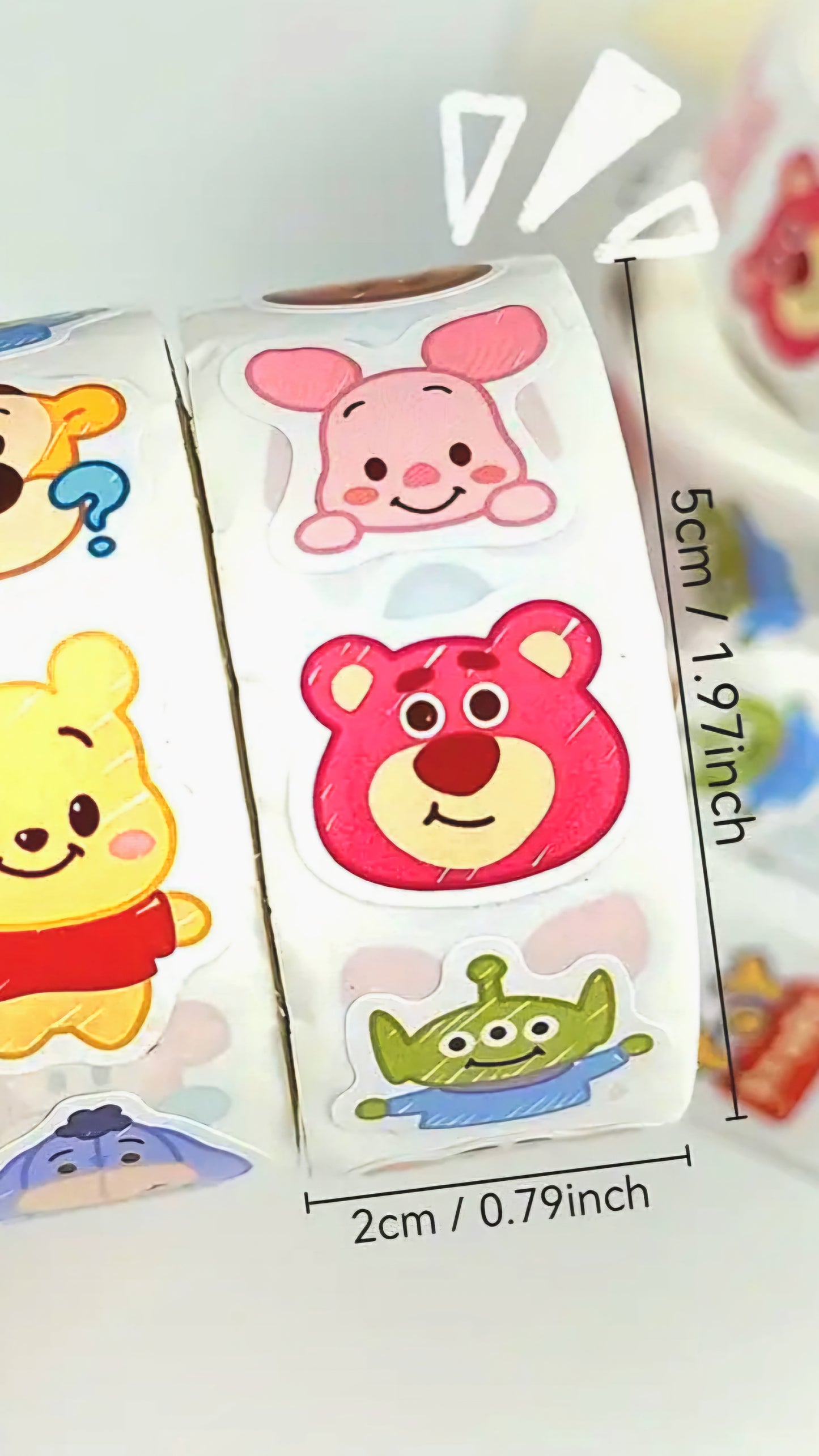 Stickers Serie Toy Story - 500 unidades