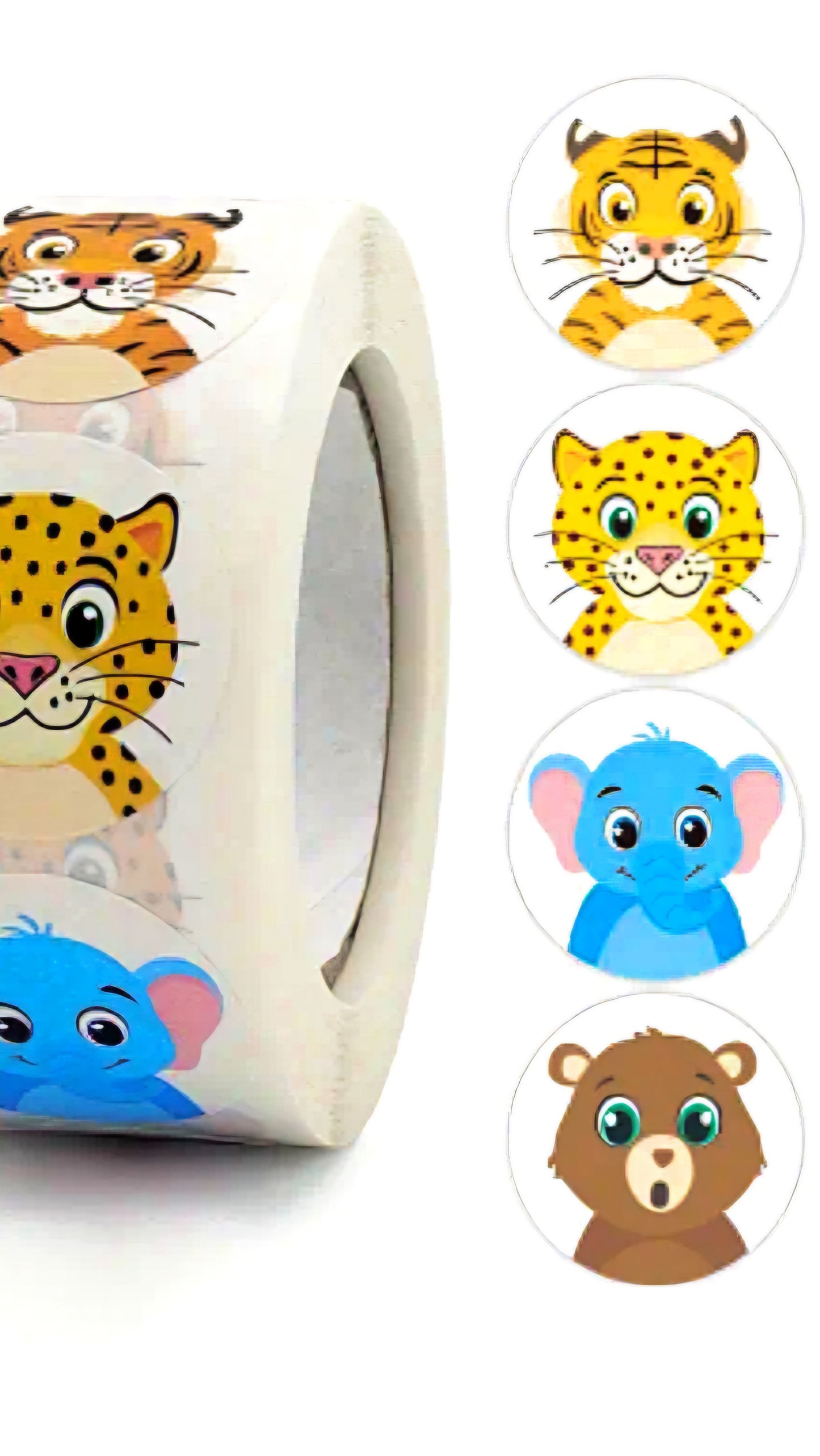 Stickers Animales de la Selva - 500 unidades