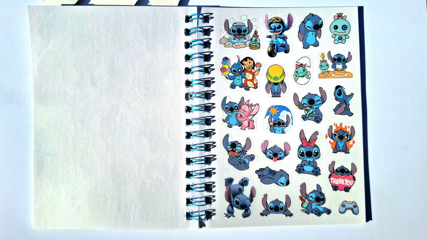 Agenda Stitch 3 en 1: creatividad y diversión en un solo lugar