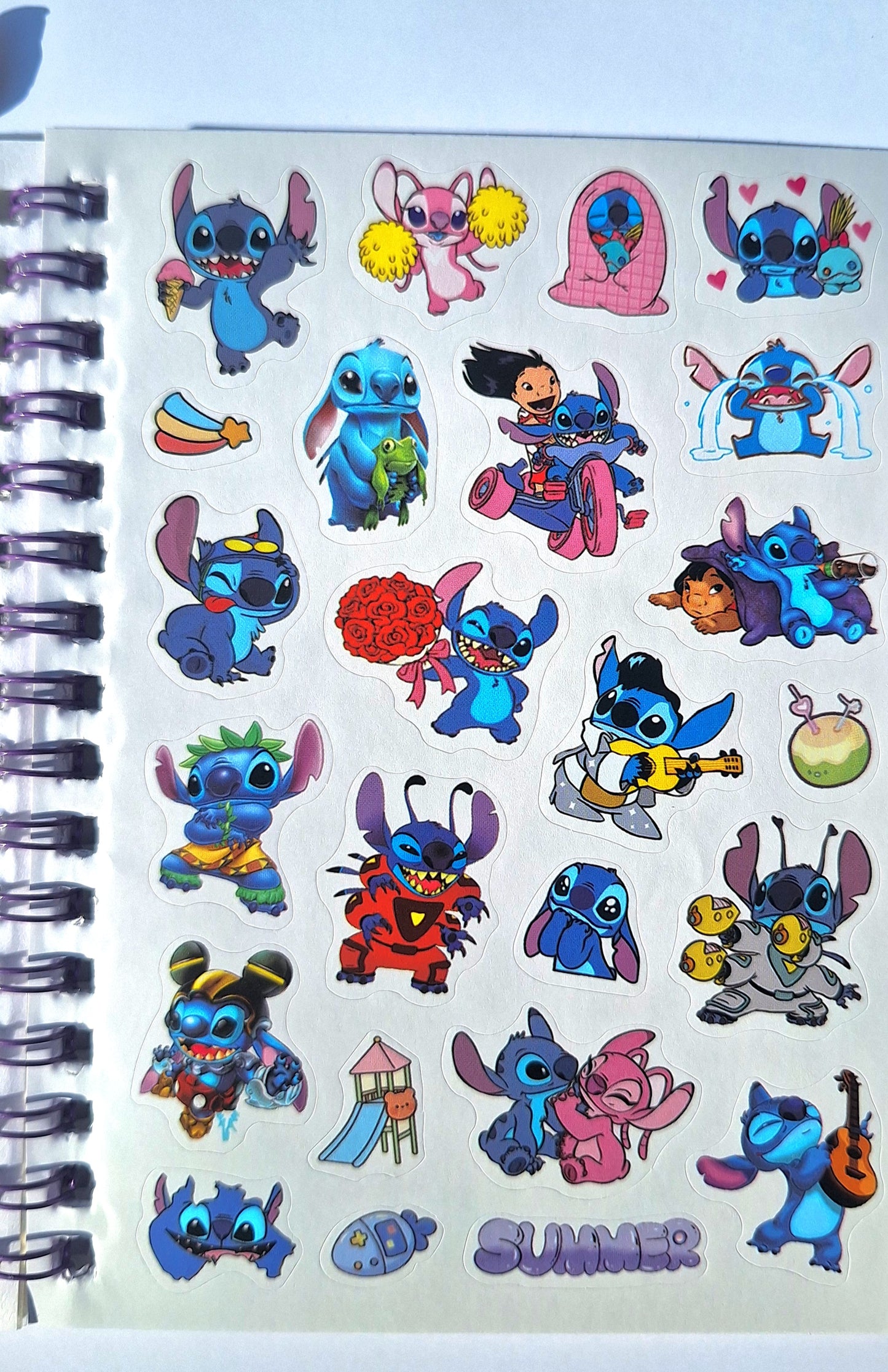 Agenda Stitch 3 en 1: creatividad y diversión en un solo lugar