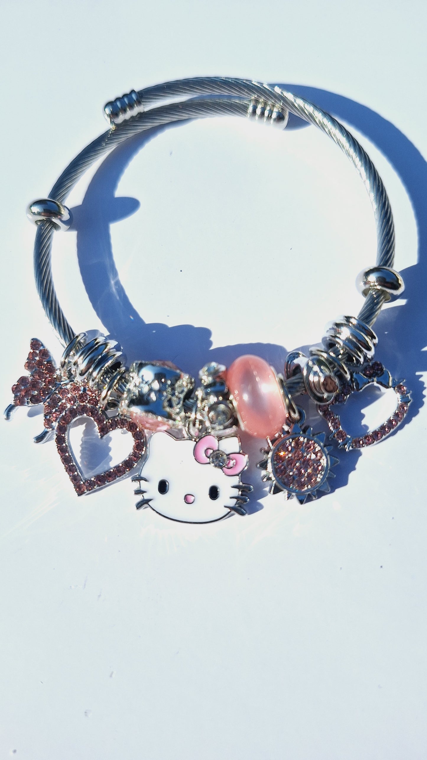 Set Hello Kitty Amor y Estilo – Pulsera + Collar