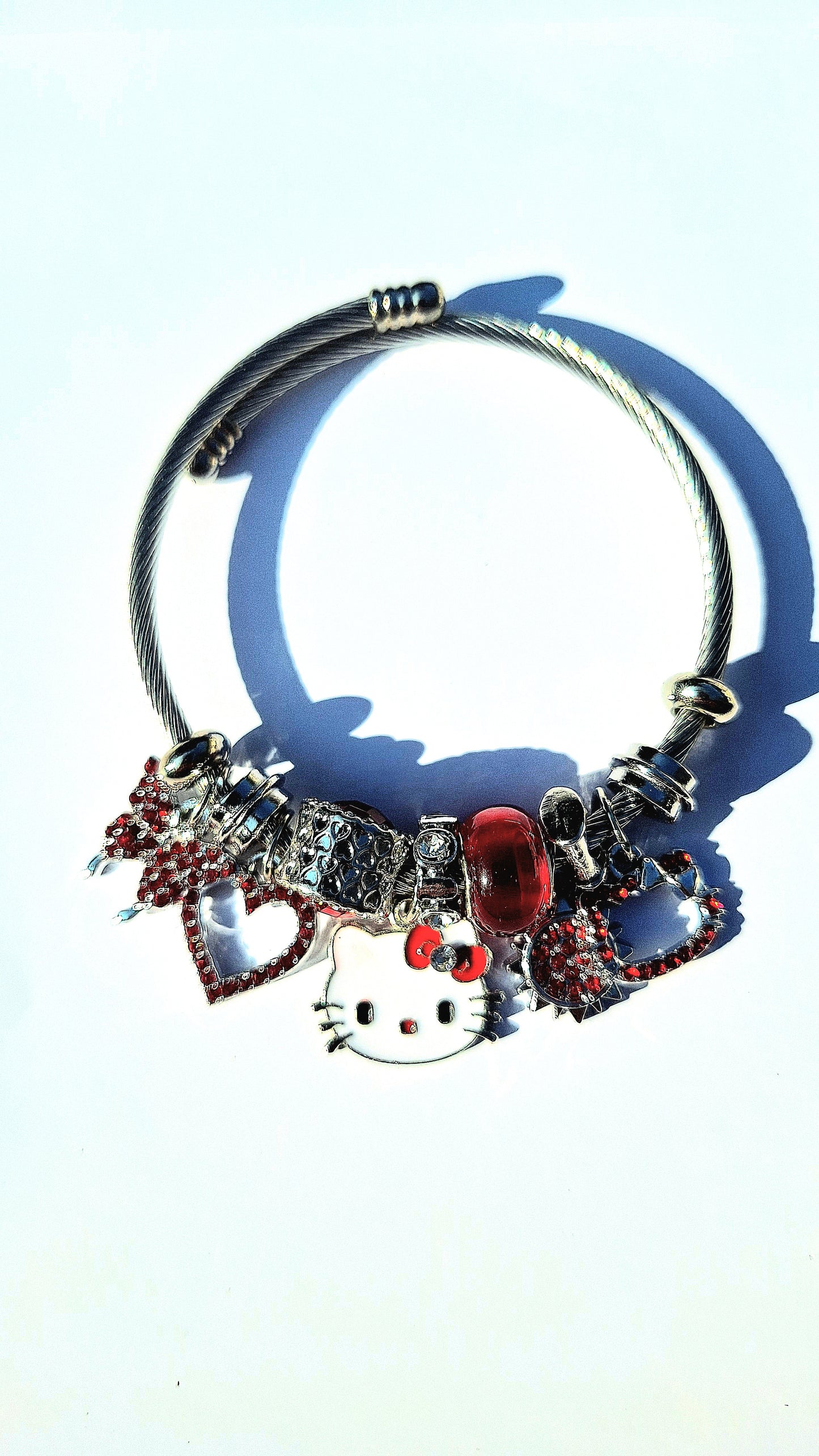 Set Hello Kitty Amor y Estilo – Pulsera + Collar