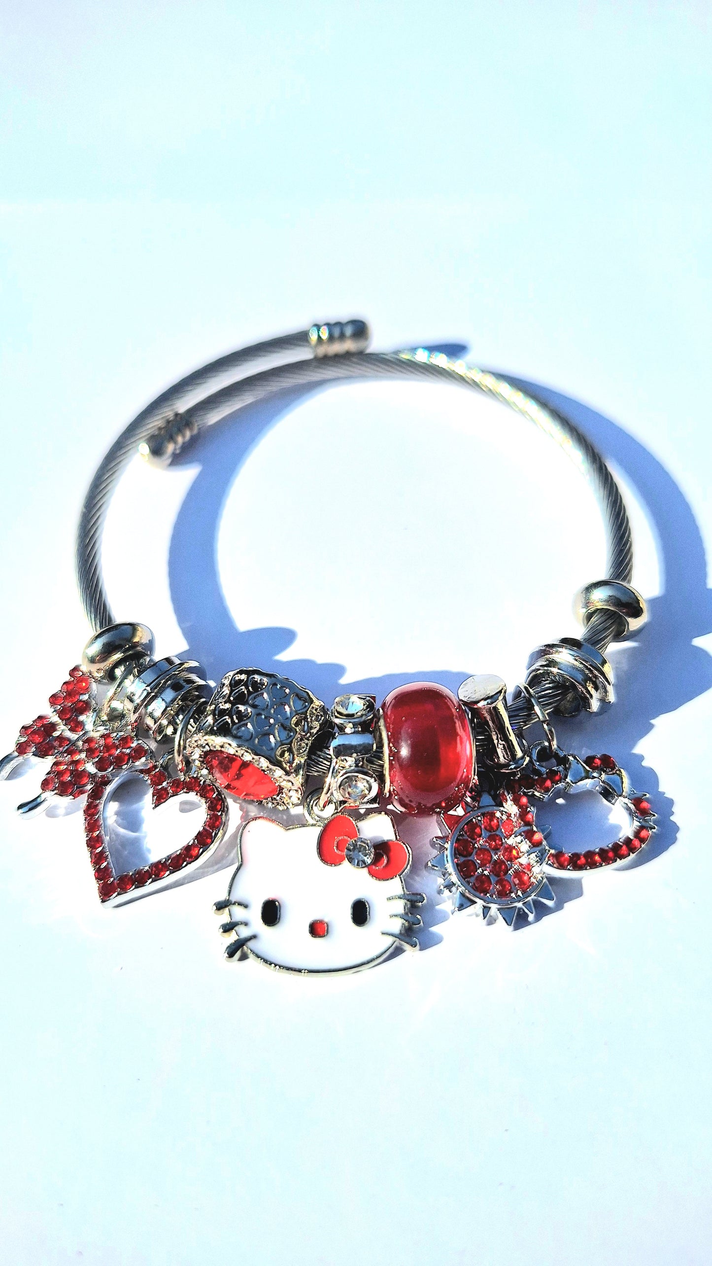 Set Hello Kitty Amor y Estilo – Pulsera + Collar