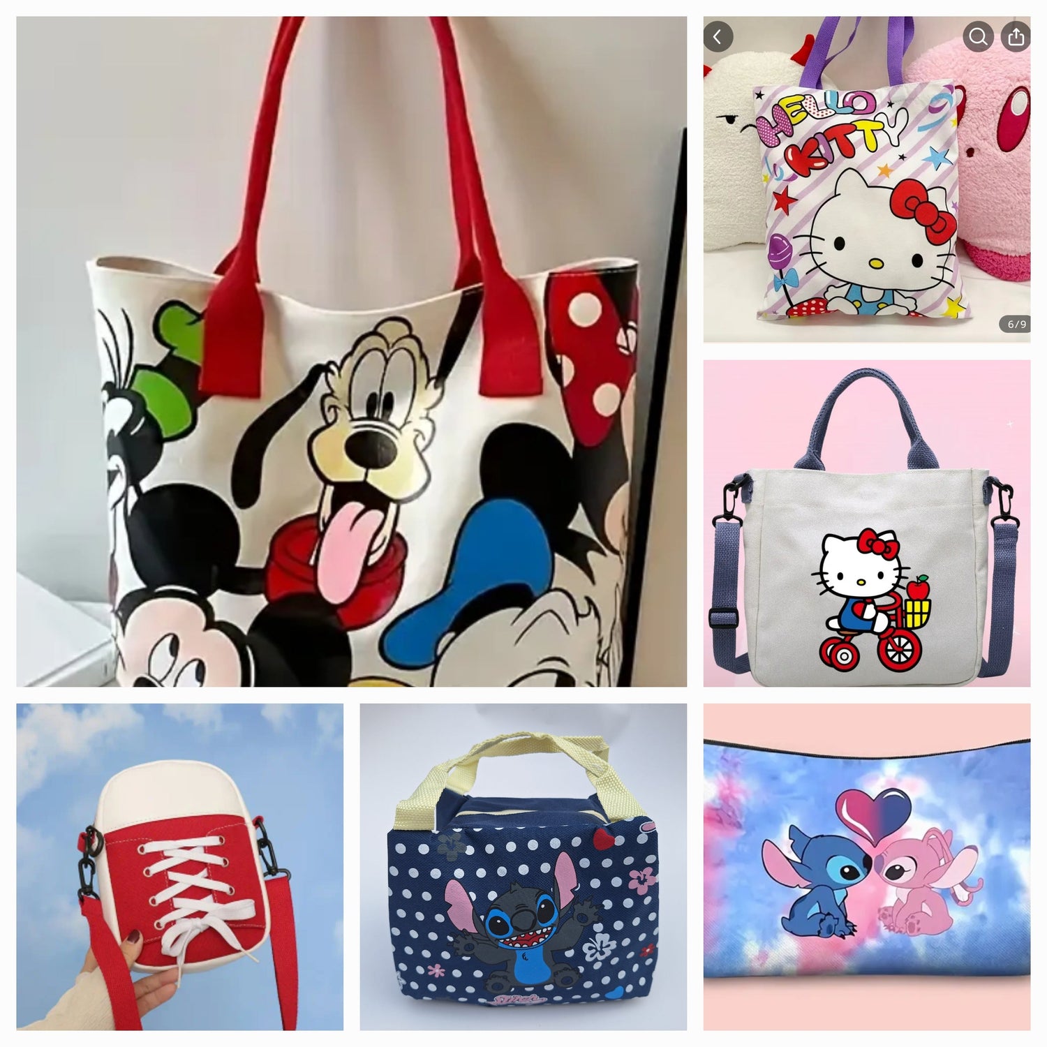 Bolsos/Carteras/Loncheras