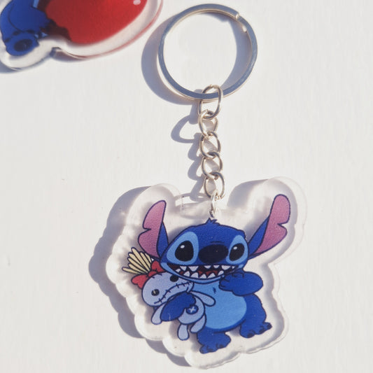 Llavero Acrílico Stitch – Modelos Variados | NicoTap Ventas