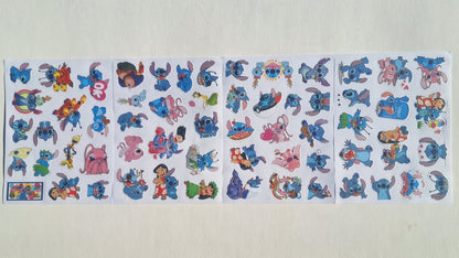 🌀 Stickers de Stitch y Angel – Súper Tiernos y Divertidos 🌀