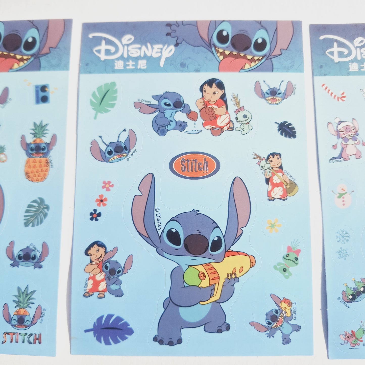 🎉 Stickers Stitch & Lilo – Pack Disney - 100 unid