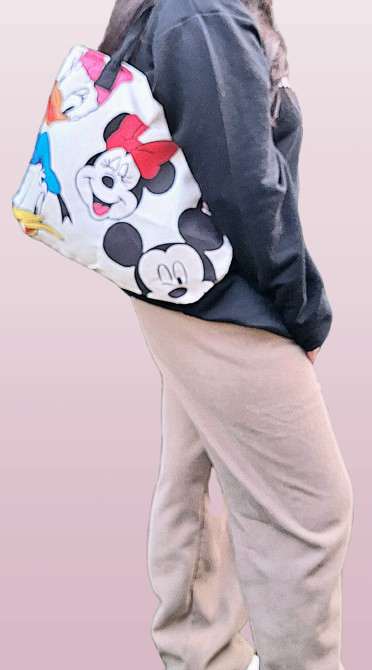 Bolso Tote Personajes Disney -  Minnie Mouse