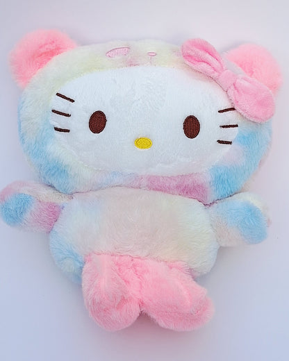 Peluche Hello Kitty Arcoíris - Pastel, suave y abrazable