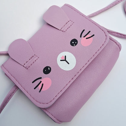 Mini bolso – Porta celular - Orejas de conejita - Cartera para niñas
