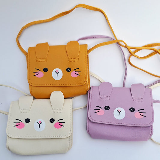 Mini bolso – Porta celular - Orejas de conejita - Cartera para niñas