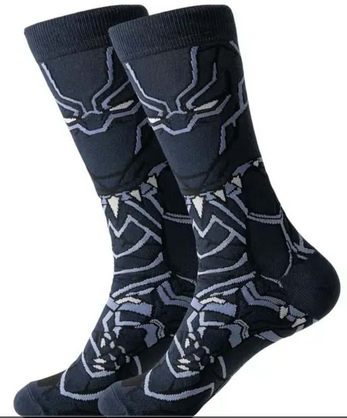 Calcetines Marvel estilo geek | Iron Man, Deadpool, Capitán América