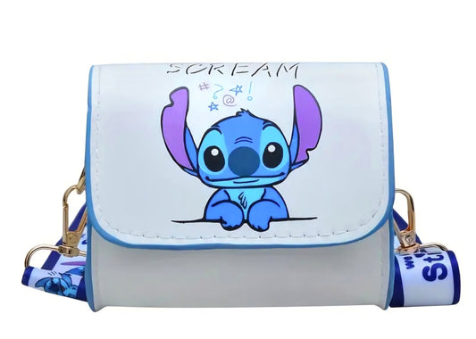 Bolso Bandolera Stitch "Scream" – Estilo Kawaii 💙