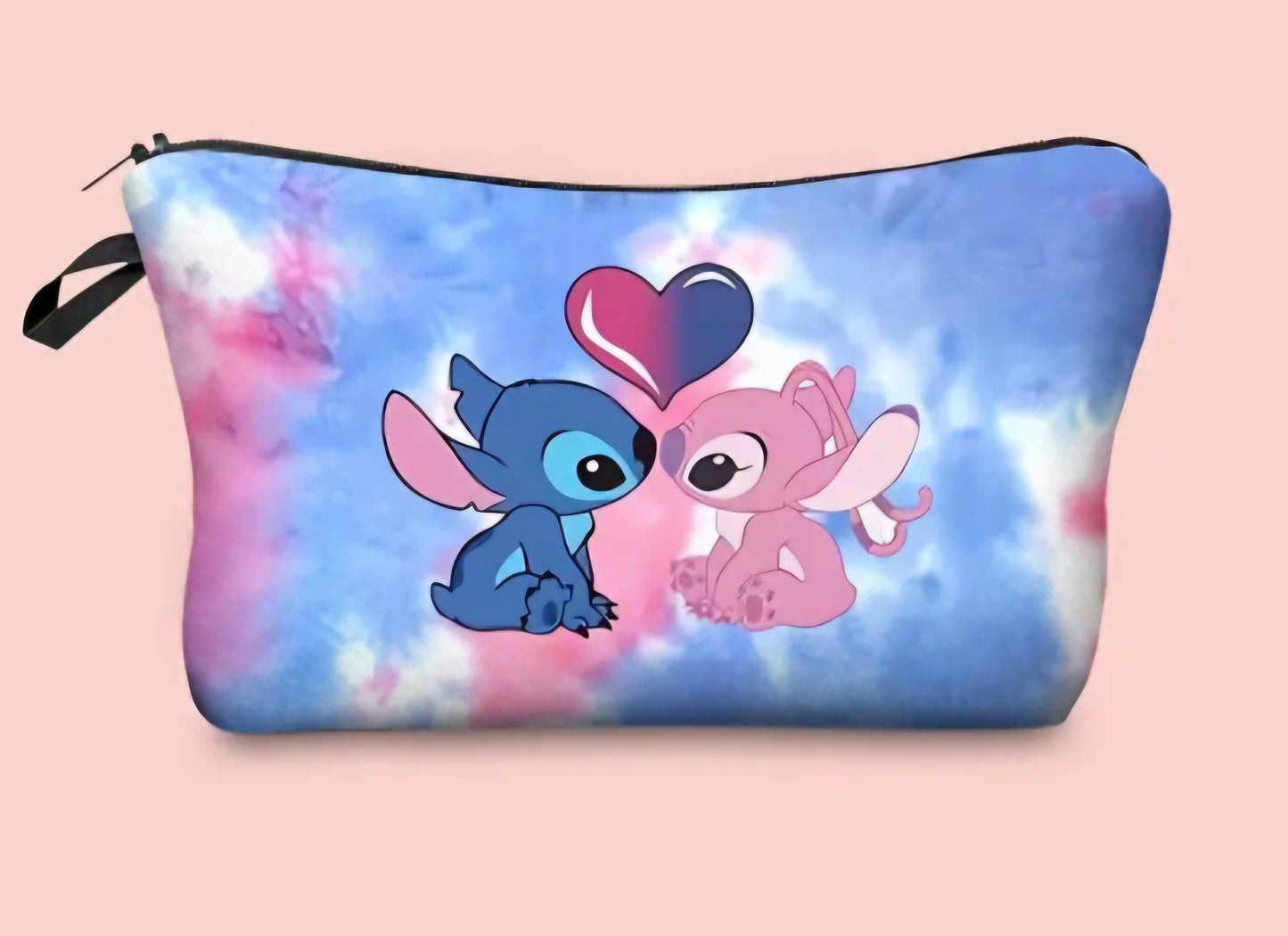 Bolsa de Maquillaje Stitch | Diseño Kawaii Disney | Estuche Multiusos