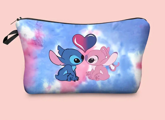 Bolsa de Maquillaje Stitch | Diseño Kawaii Disney | Estuche Multiusos