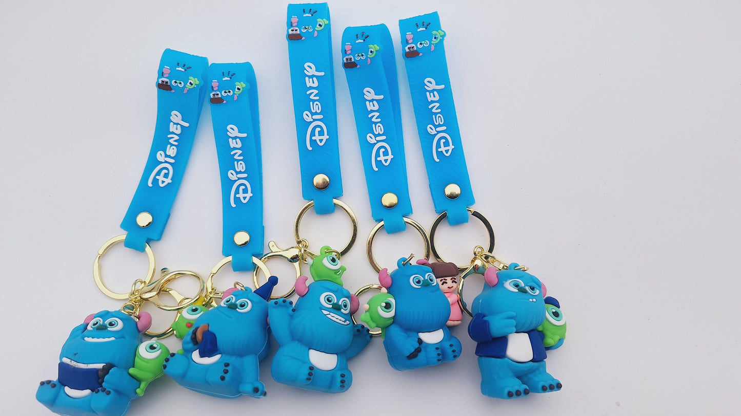 Llaveros colgantes Monsters Inc