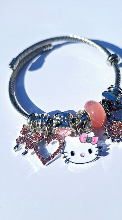 Set Hello Kitty Amor y Estilo – Pulsera + Collar