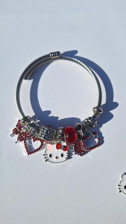 Set Hello Kitty Amor y Estilo – Pulsera + Collar