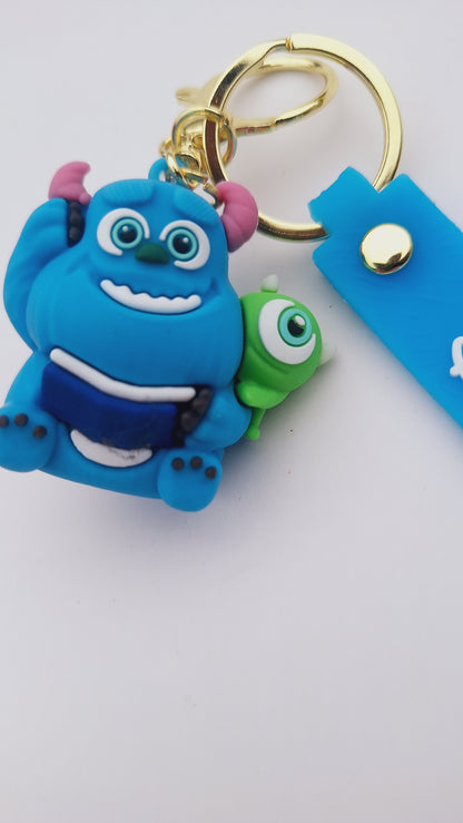 Llaveros colgantes Monsters Inc
